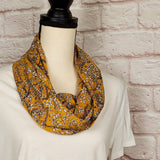 Golden Bouquet Infinity Scarf