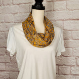 Golden Bouquet Infinity Scarf