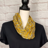 Golden Bouquet Infinity Scarf