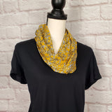 Golden Bouquet Infinity Scarf
