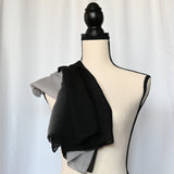 Black/Grey/Black Ombre 40" Scarf - from Charming Charlie