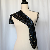 Vintage Albert Nipon 15" x 52" Silk-like Scarf
