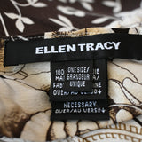 Vintage Ellen Tracy 100% Silk Satin Shawl 21" x 66"