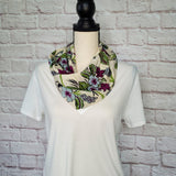Bold Floral Infinity Scarf