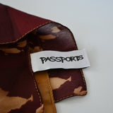 Multi-toned brown 17" x 73" 100% Polyester Scarf