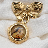 Vintage Centennial Religious Brooch – 2"