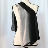 Black/Grey/Black Ombre 40" Scarf - from Charming Charlie
