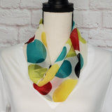 Colorful Large Dot Infinity Scarf