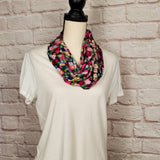 Cheerful Floral Infinity Scarf
