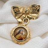 Vintage Centennial Religious Brooch – 2"