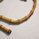 Natural Curved Bamboo Purse Handles (Set of Two)