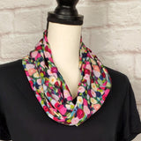 Cheerful Floral Infinity Scarf