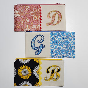 Personalized Zippered Pouch