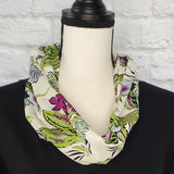 Bold Floral Infinity Scarf