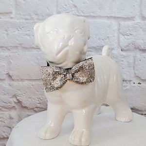 Broadway Crystal Doggie Bow Tie