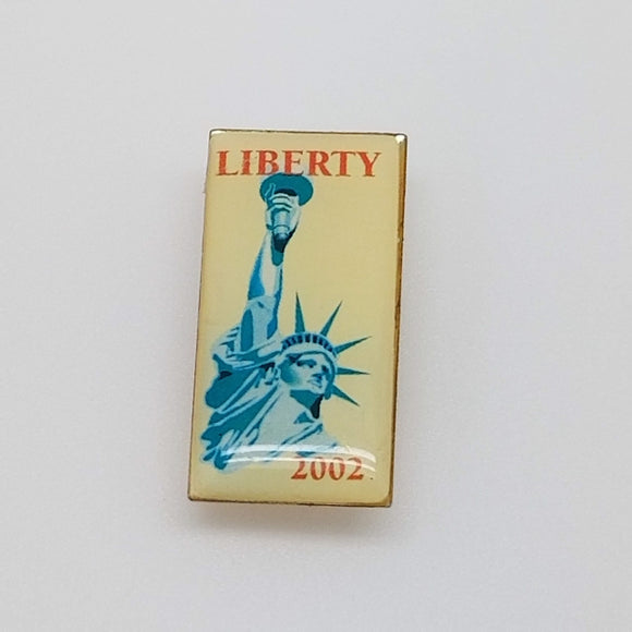 Vintage Liberty Stamp 2002 Magnetic Brooch/Pin