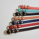 Adjustable PU Leather Dog Collar